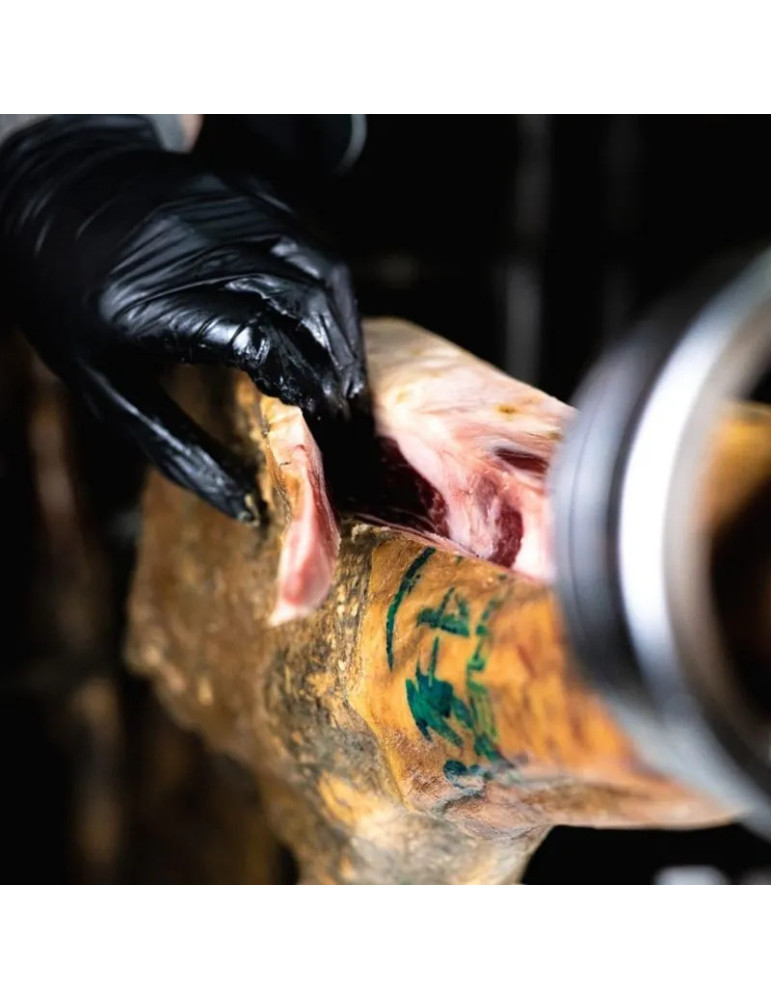 15 platos de jamón de cebo ibérico loncheados