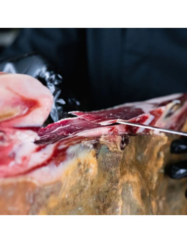 10 platos de paleta de cebo de campo ibérica 50% raza ibérica loncheada 2