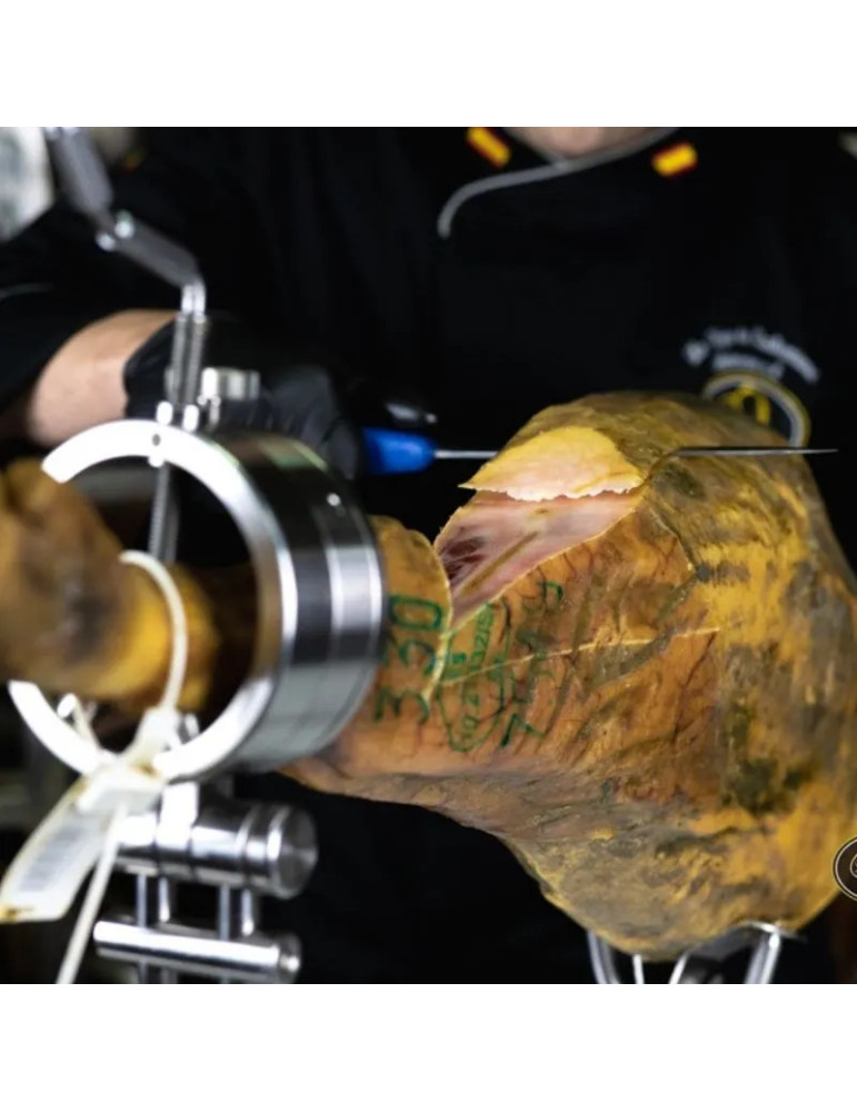 10 sobres de jamón de cebo ibérico 50% raza ibérico loncheado