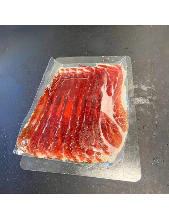 10 sobres de jamón cebo de campo ibérico 50% raza ibérico loncheado