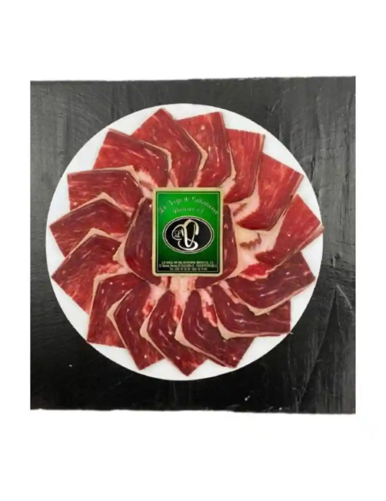 15 platos de paleta ibérica de cebo ibérica 50% raza ibérica