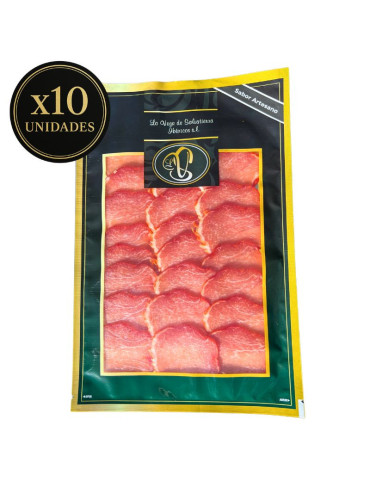 10 sobres de lomo ibérico premium loncheado