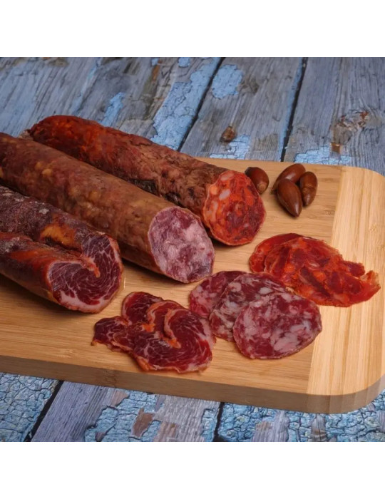 Salchichón extra de cerdo ibérico