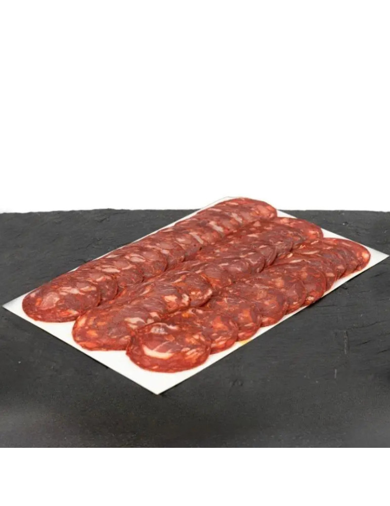 10 sobres de chorizo ibérico loncheado