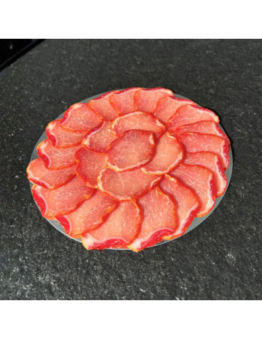 10 platos de lomo ibérico cortado Selección Oro